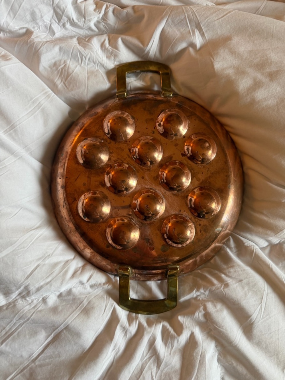 Culinox Swiss Copper Escargot Pan